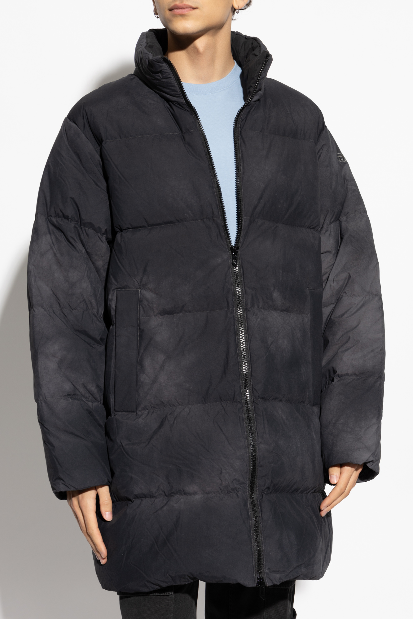 Grey Jacket W-RAVEEL-LONG Diesel - Vitkac France